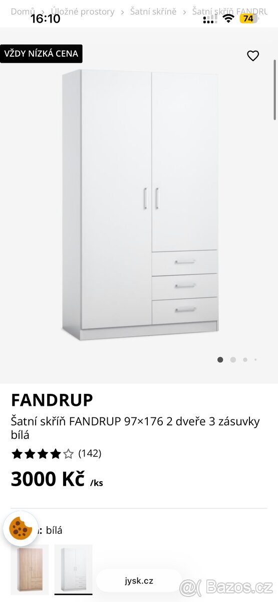 Šatní skříň jusk - 13