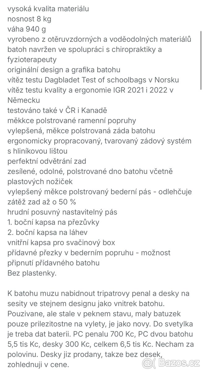 Detsky ergonomicky batoh+batuzek Beckmann 2v1 - 13