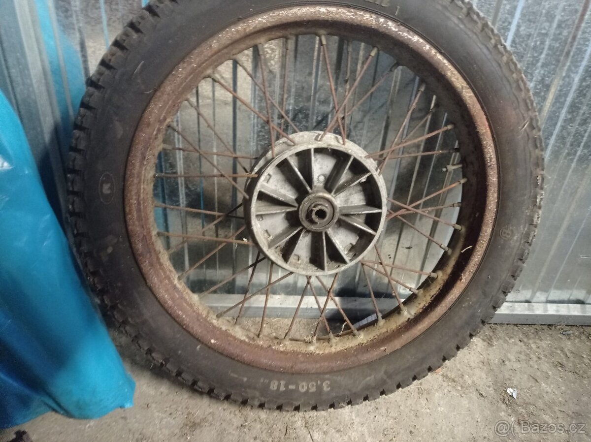 Prodám díly Plechy rám Jawa - 13