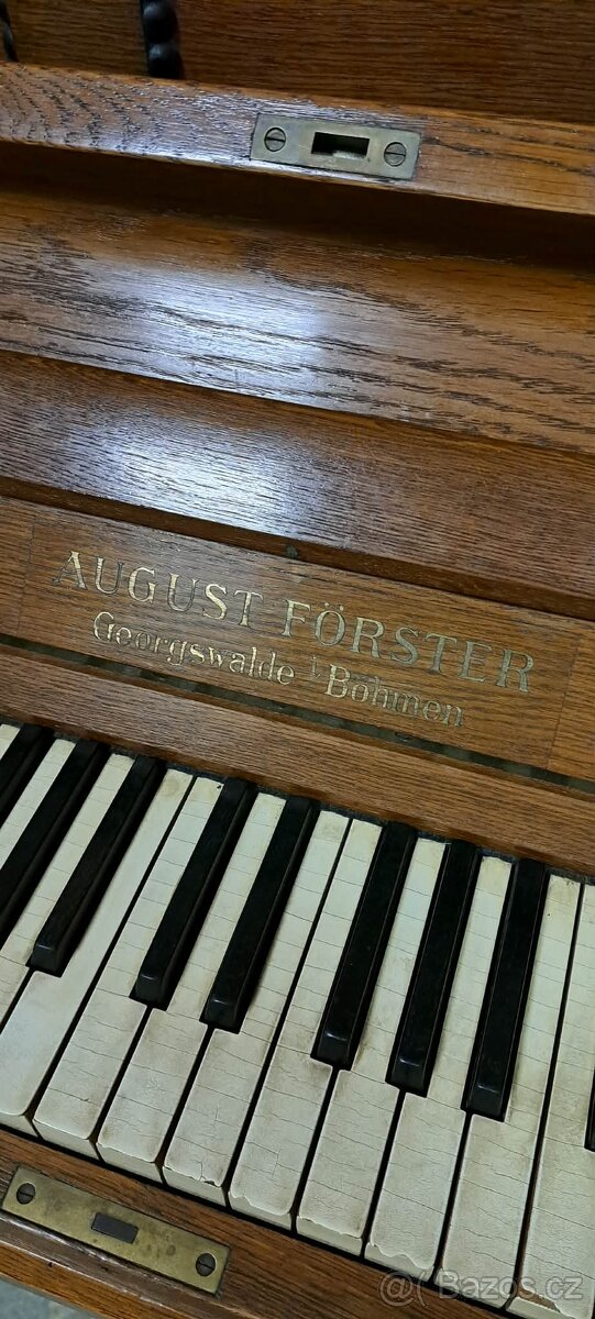 AUGUST FÖRSTER - Koncertní pianino. - 13
