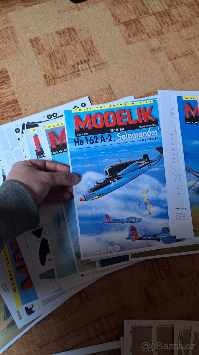 Papírové modely letadel 1:33 - 13