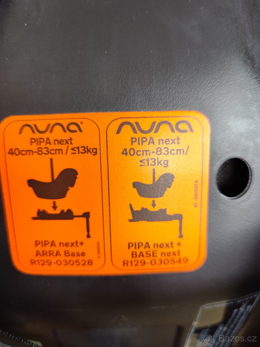 🔹 Nuna PIPA next + BASE next – vajíčko + ISOFIX báze - 13