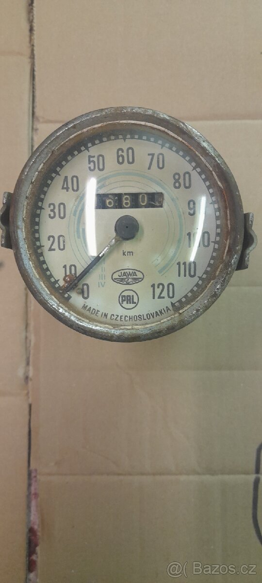 ČZ B,T , Jawa tachometr a tachometr VDO - 13