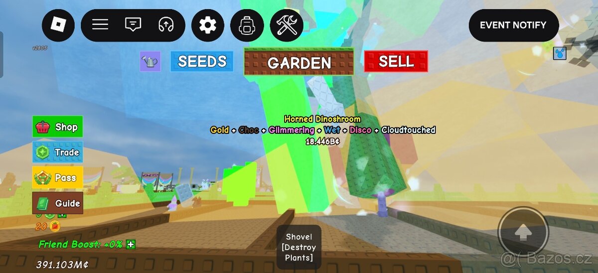 Grow A Garden Účet - 13