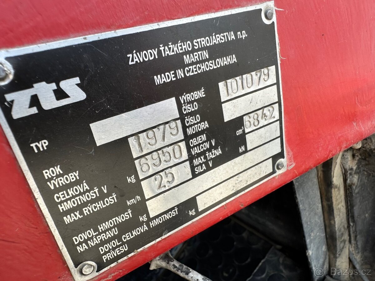 ZETOR 12045 4x4 1979 VIN 079 - 13