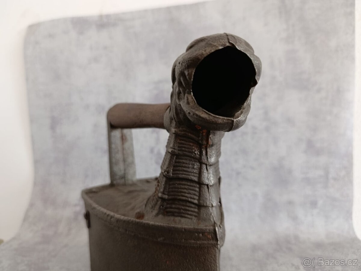 Orig.atypická vzácná žehlička DRAK do sbírky, dekorace - 13