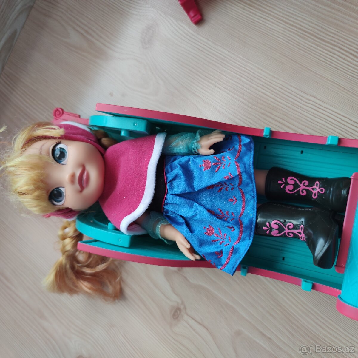 Ledové království frozen velké sáně s Annou a Olafem - 13