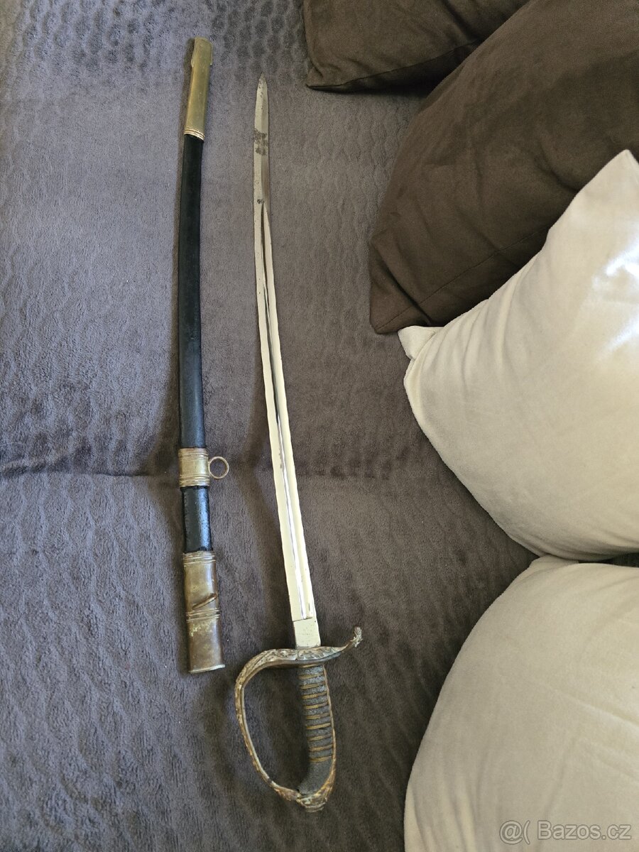 KRÁSNÁ STARÁ ŠAVLE RAKOUSKO UHERSKO VZOR 1889 - 13