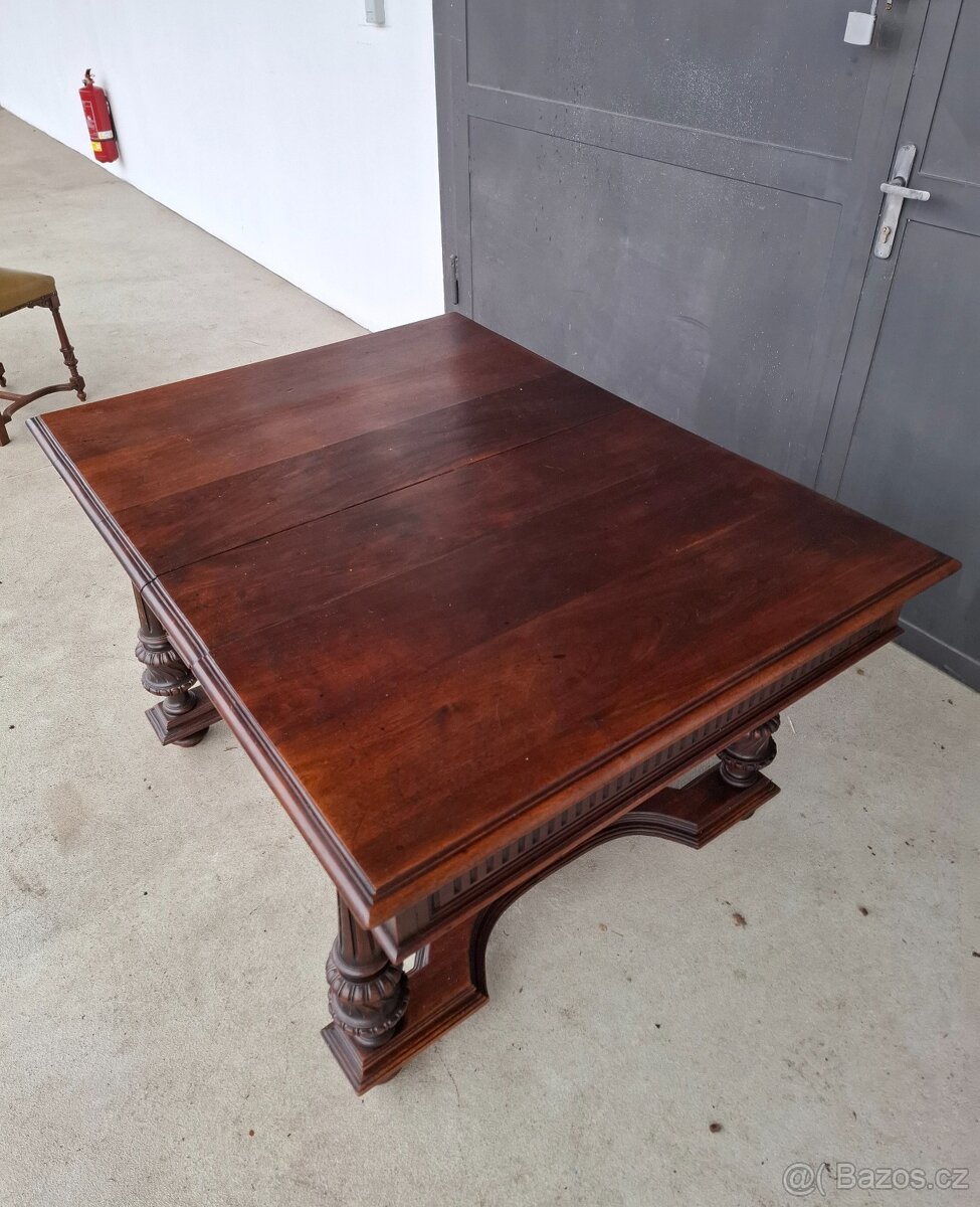 Starožitná jídelní souprava Francie 1870-1890 - 13