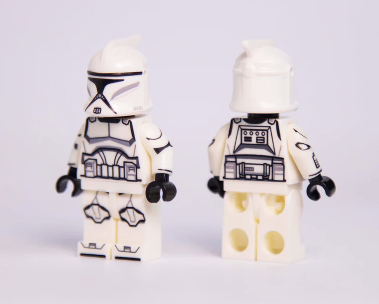 Custom LEGO Star Wars minifigurky Clone Trooper II - 13