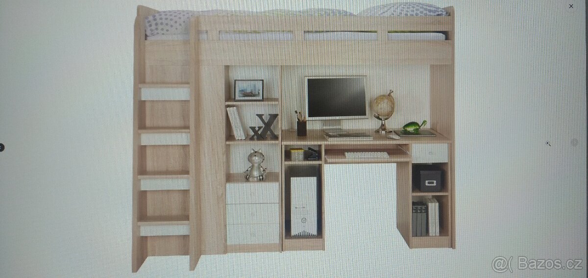 DĚTSKÁ PATROVÁ POSTEL 90x200CM - 13