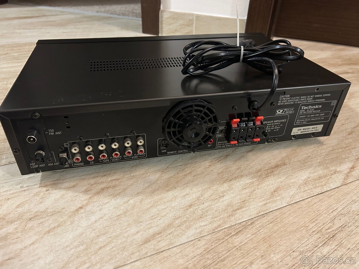 Technics SA-R230 Stereo Receiver FM/AM vč. DO - 13