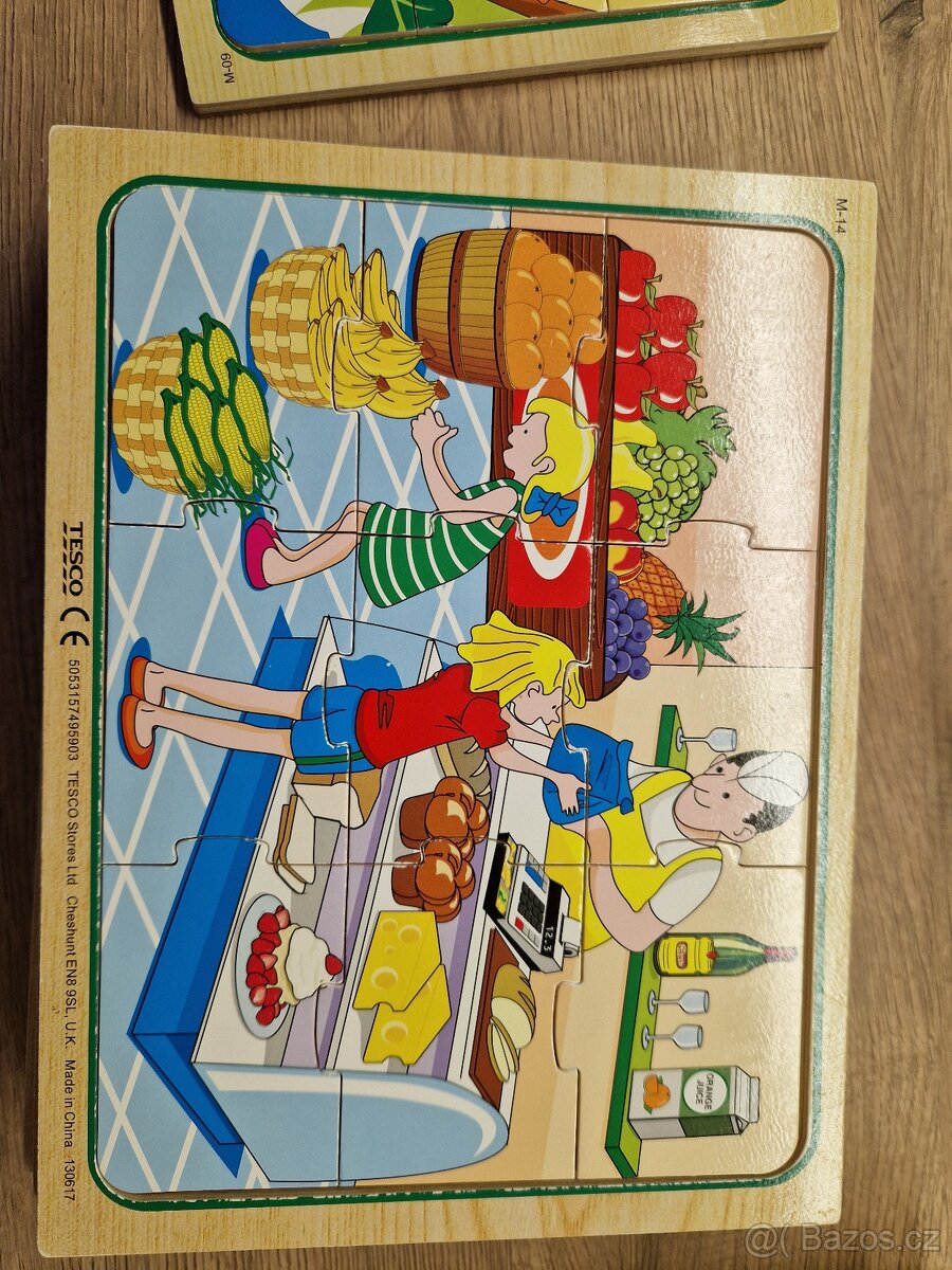 dřevěné puzzle - 13