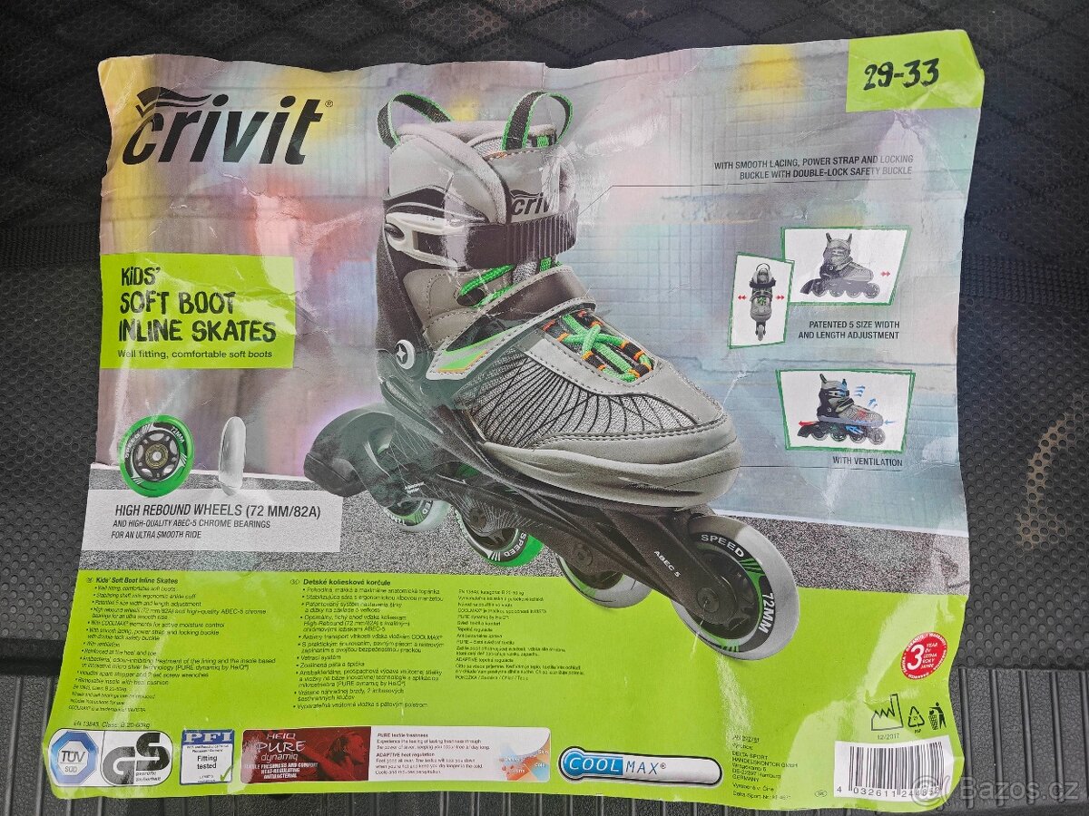 Brusle na led/kolečkové 3 modely - 13