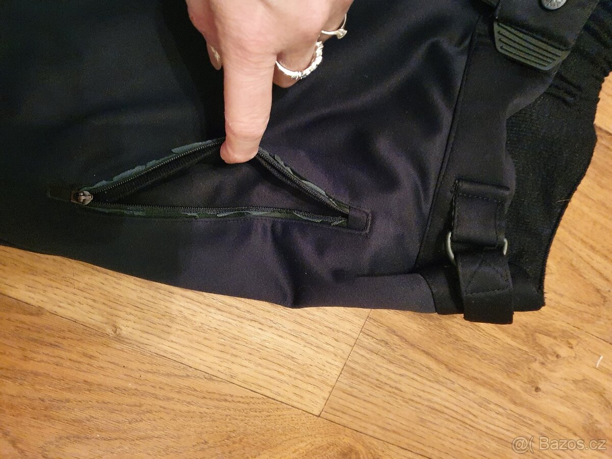 Cerne damske lyzarske kalhoty oteplovaky Crivit L/40 - 13