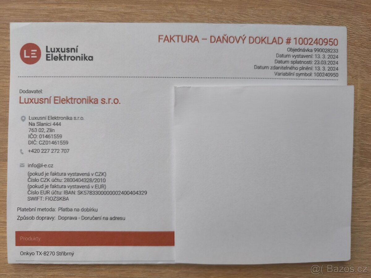 Onkyo TX-7280 – jako nový - 13