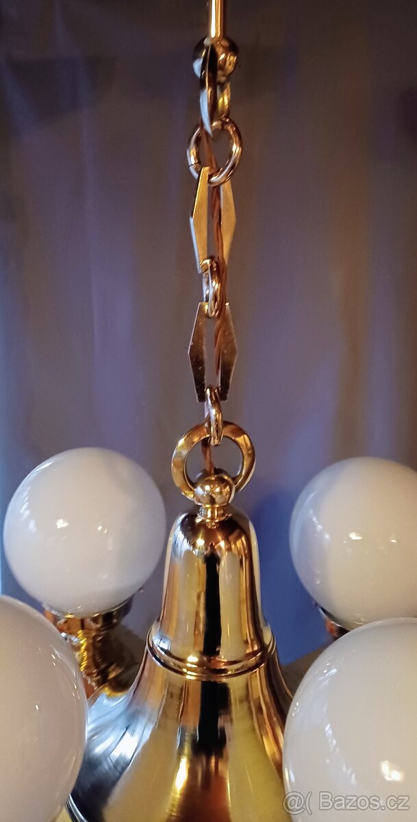 Měšťanský čtyřramenný lustr - 13