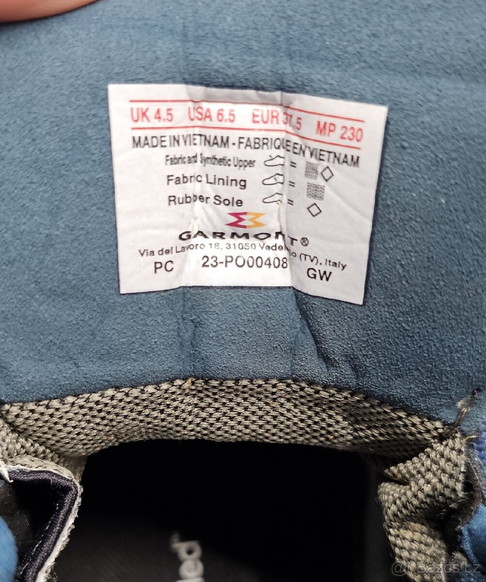 ŠPIČKOVÉ DÁMSKÉ TURISTICKÉ BOTY GARMONT GTX PC 5200,- - 13