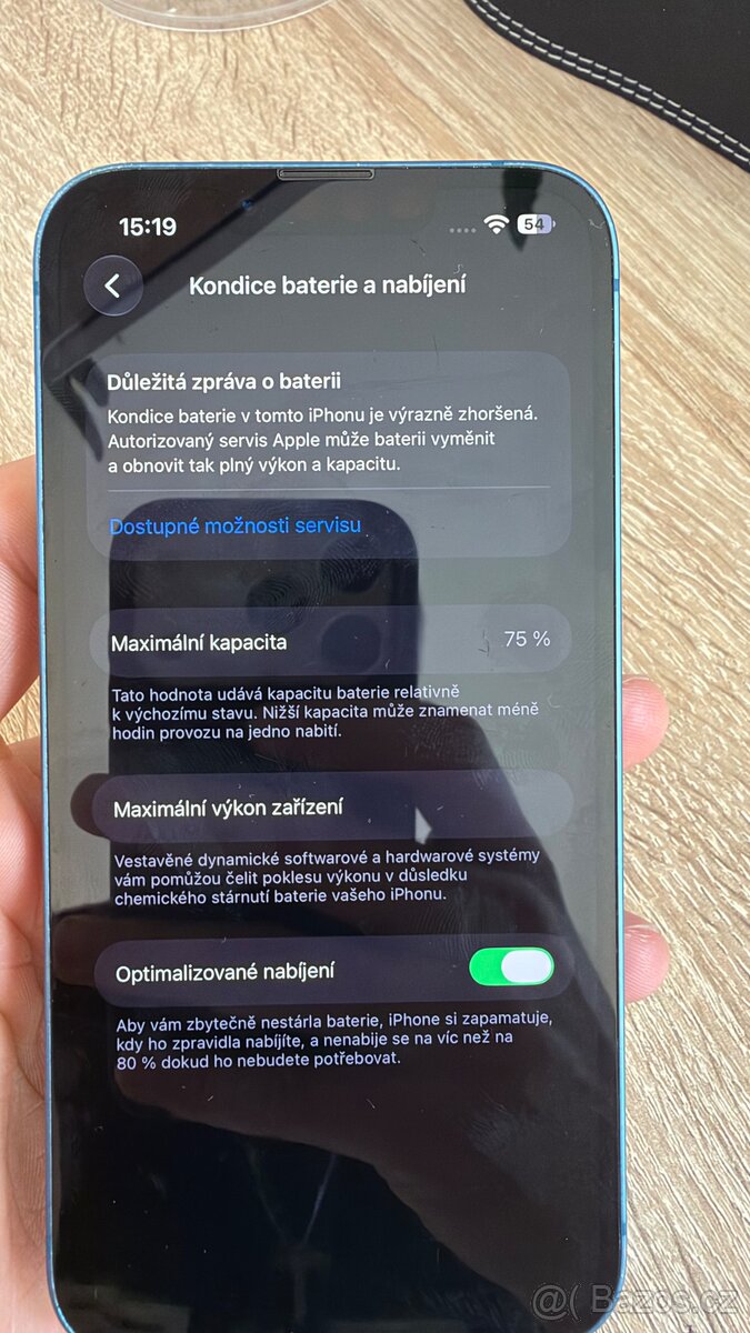 iPhone 13 128GB modrý - 13