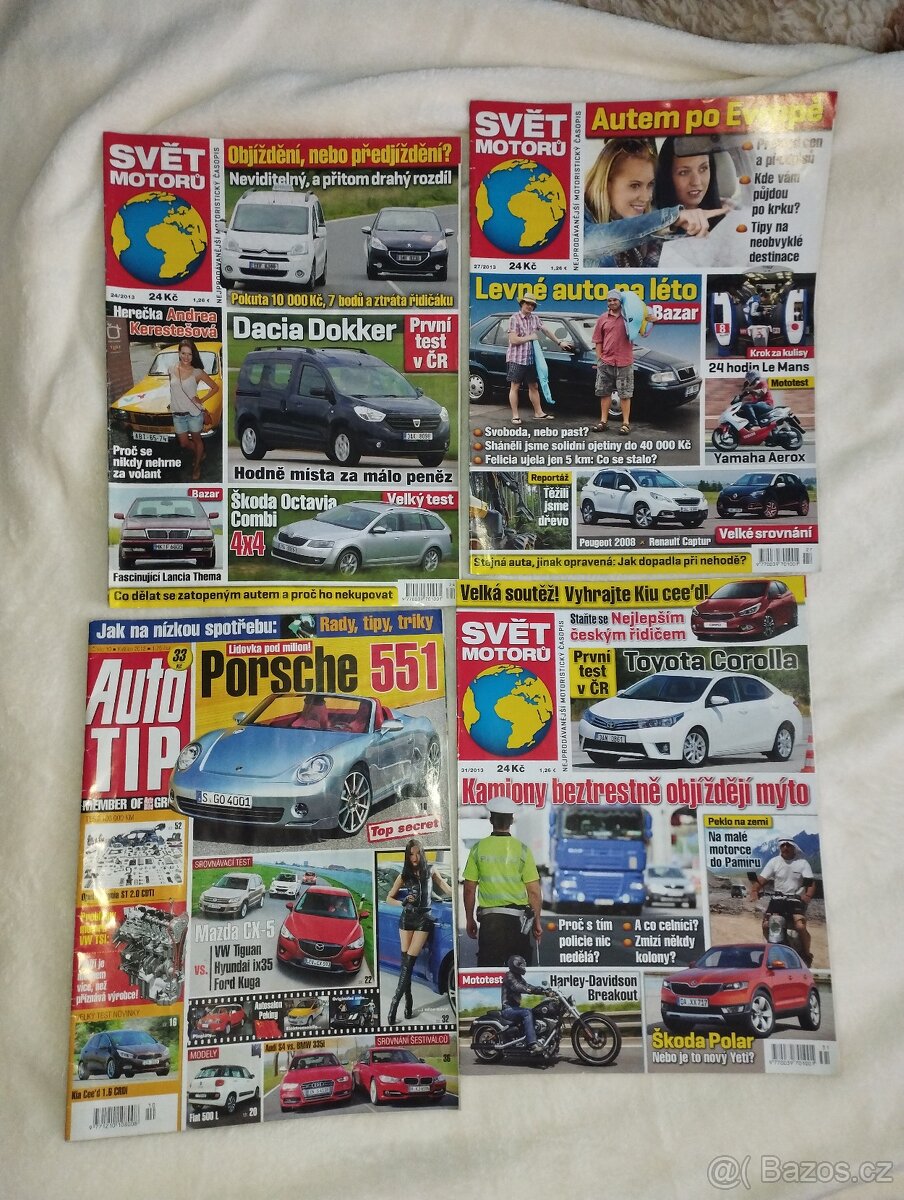 časopisy o autech - 13