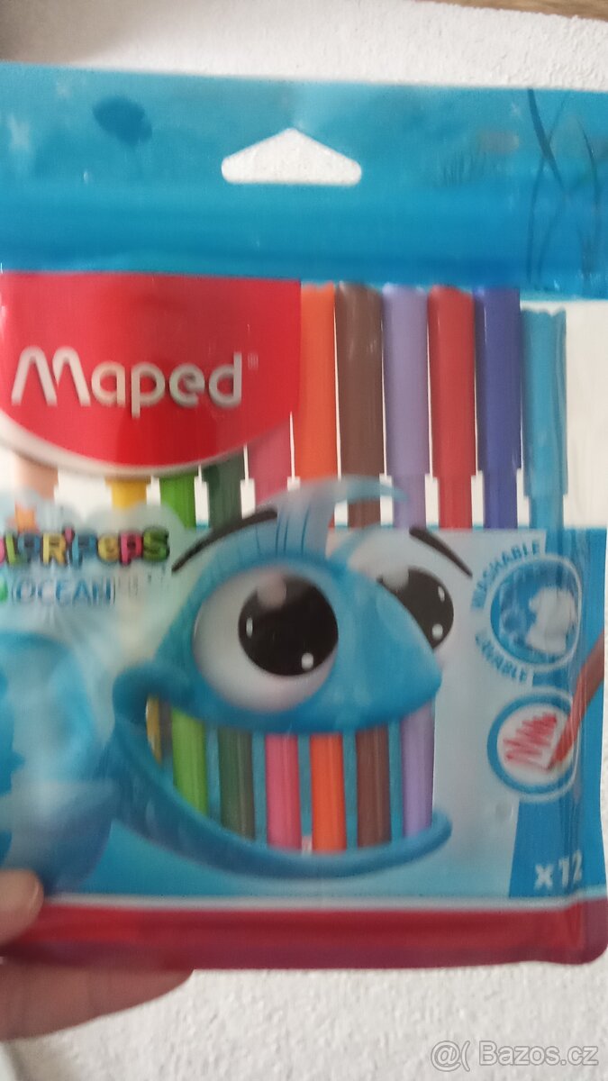 Prodám dětské knížky, pastelky, fixy, Frozen pero a termoska - 13
