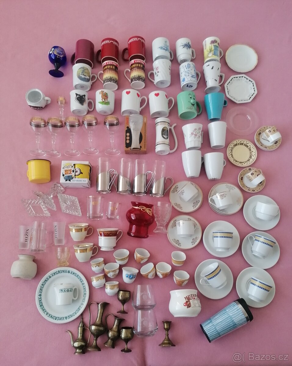 Hrnečky podšálky směs - 13