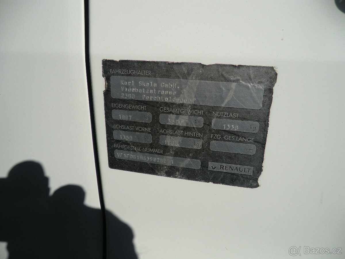 Renault Master, 2.5 88kW 120dCi L2H3 KLIMA TZ - 13