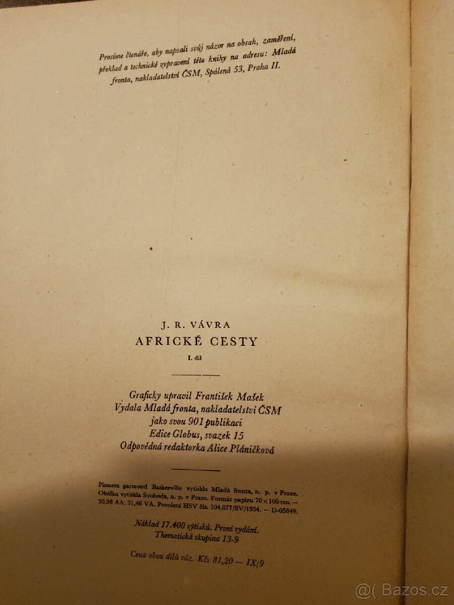 Cestopisné romány - 13