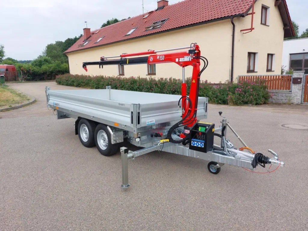 Alaspro, Třístranný sklápěč s rukou - 13