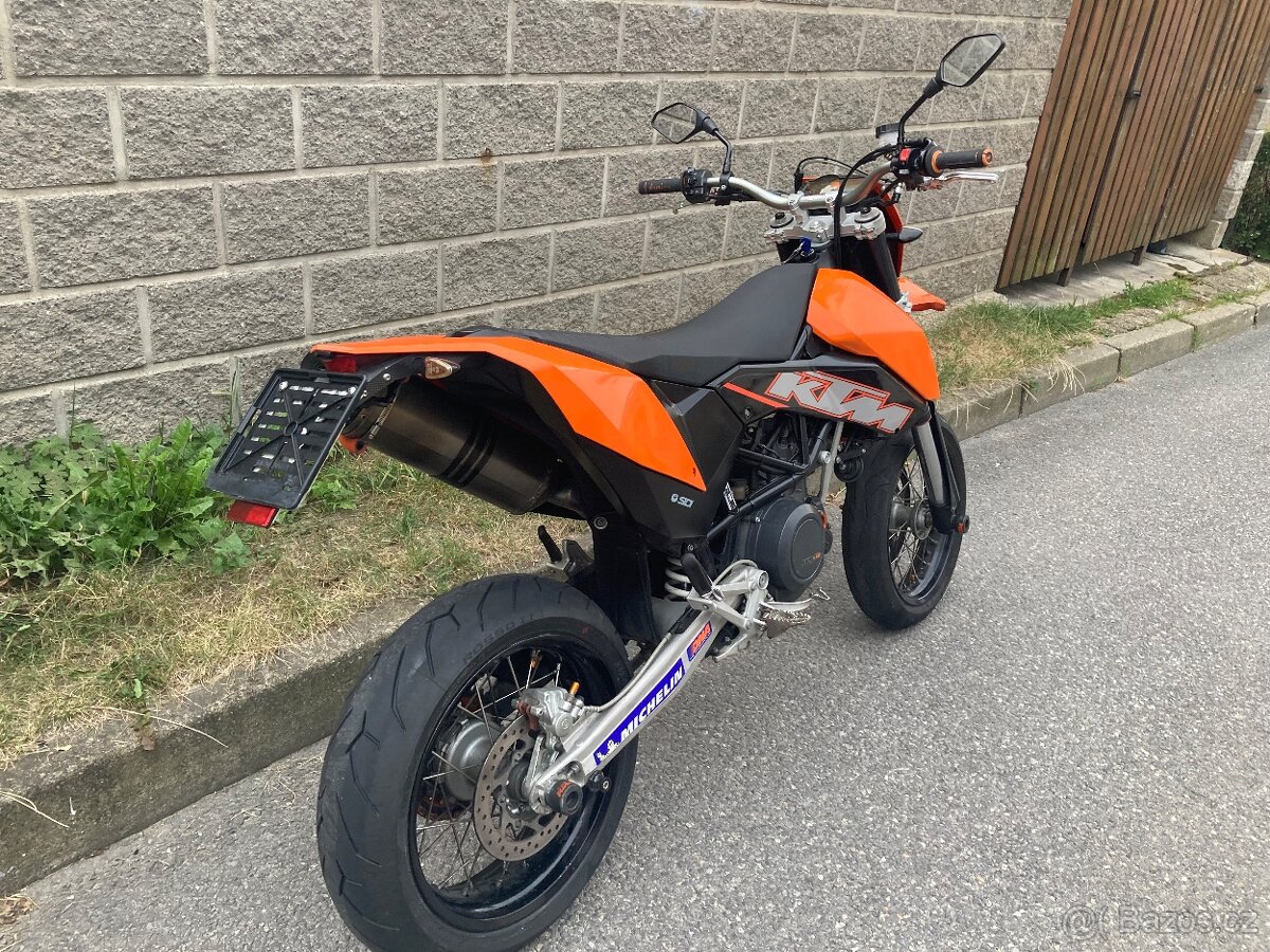 KTM 690 smc stavba R - 13