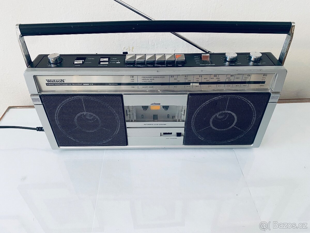 Radiomagnetofon Watson mod.516, 80.léta. - 13