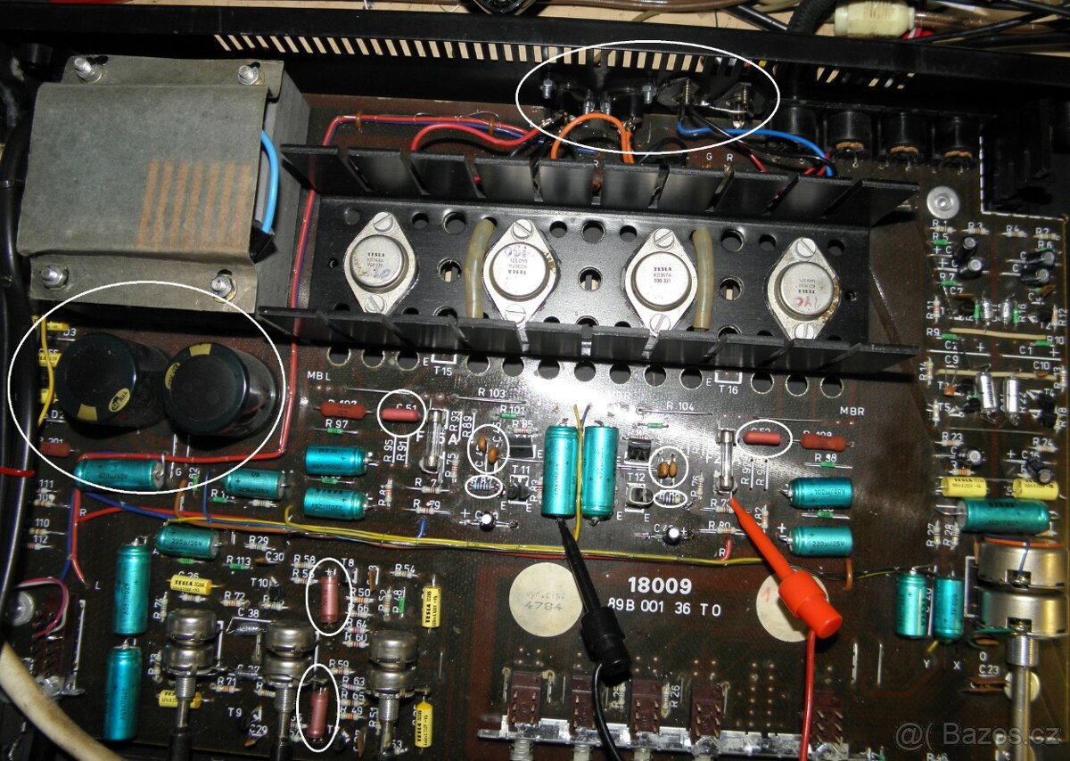 Tesla AZS 223 zesilovač - 13