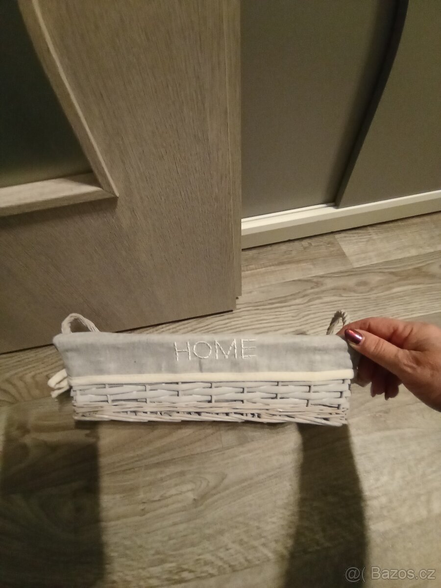 Prodám nový proutěný košík - 13