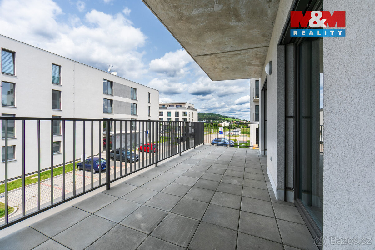 Pronájem bytu 2+kk, 45 m², Plzeň, ul. Safírová - 13