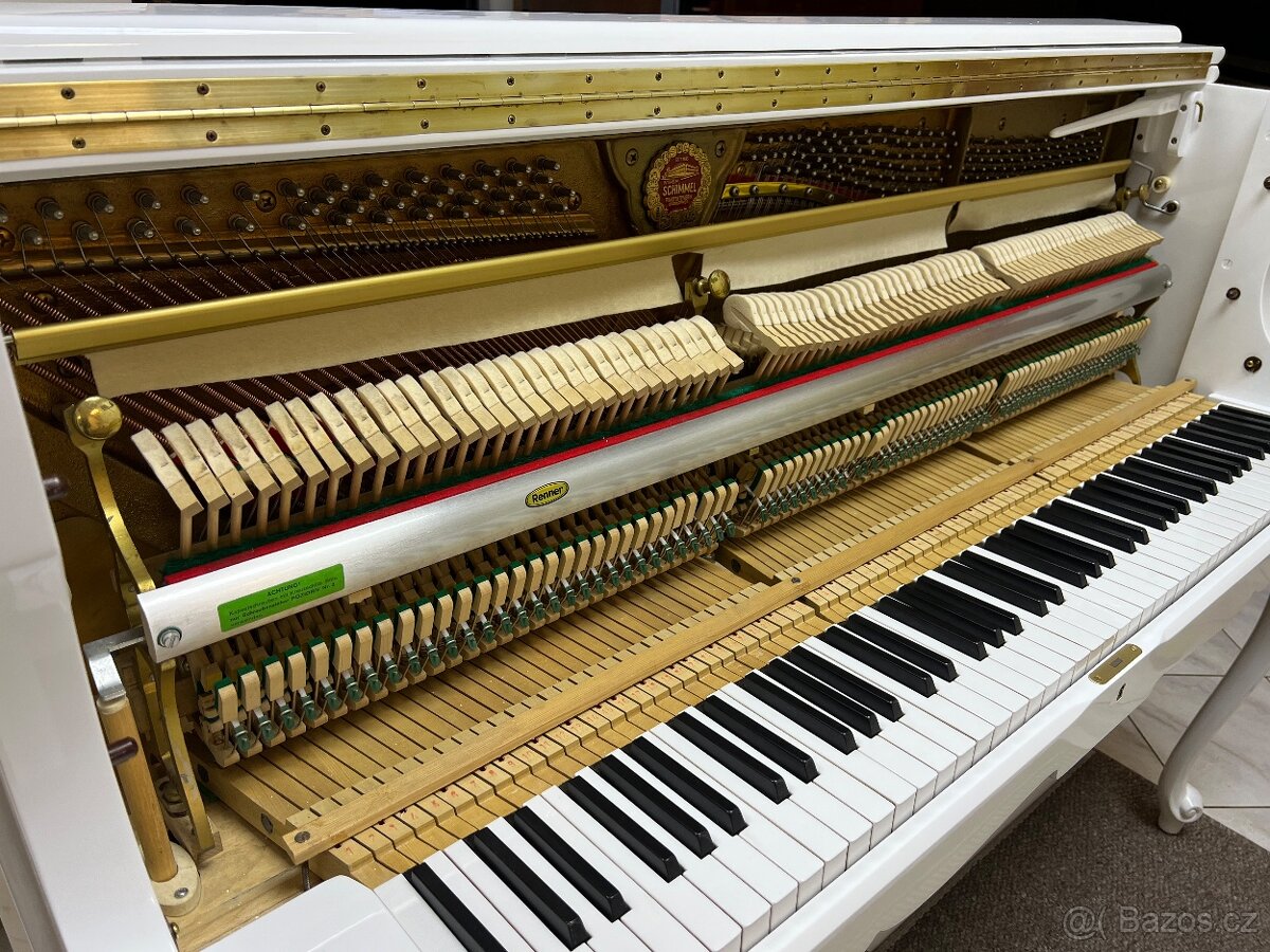 Německé piano Schimmel rococo po opravě, se zárukou, doprava - 13