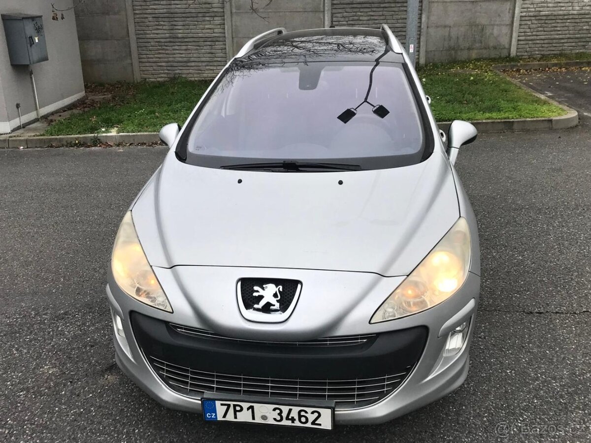 PEUGEOT 308SW 1.6i 2009 ALU, KLIMA, 153TKM, 7.MÍST, L/Z KOLA - 13