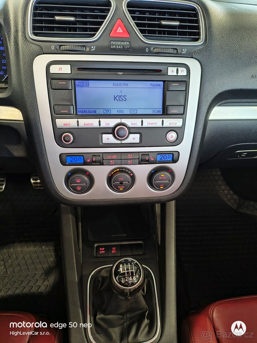 VW Eos 1.4TSi 90kW pěkný stav/kabriolet/ - 13
