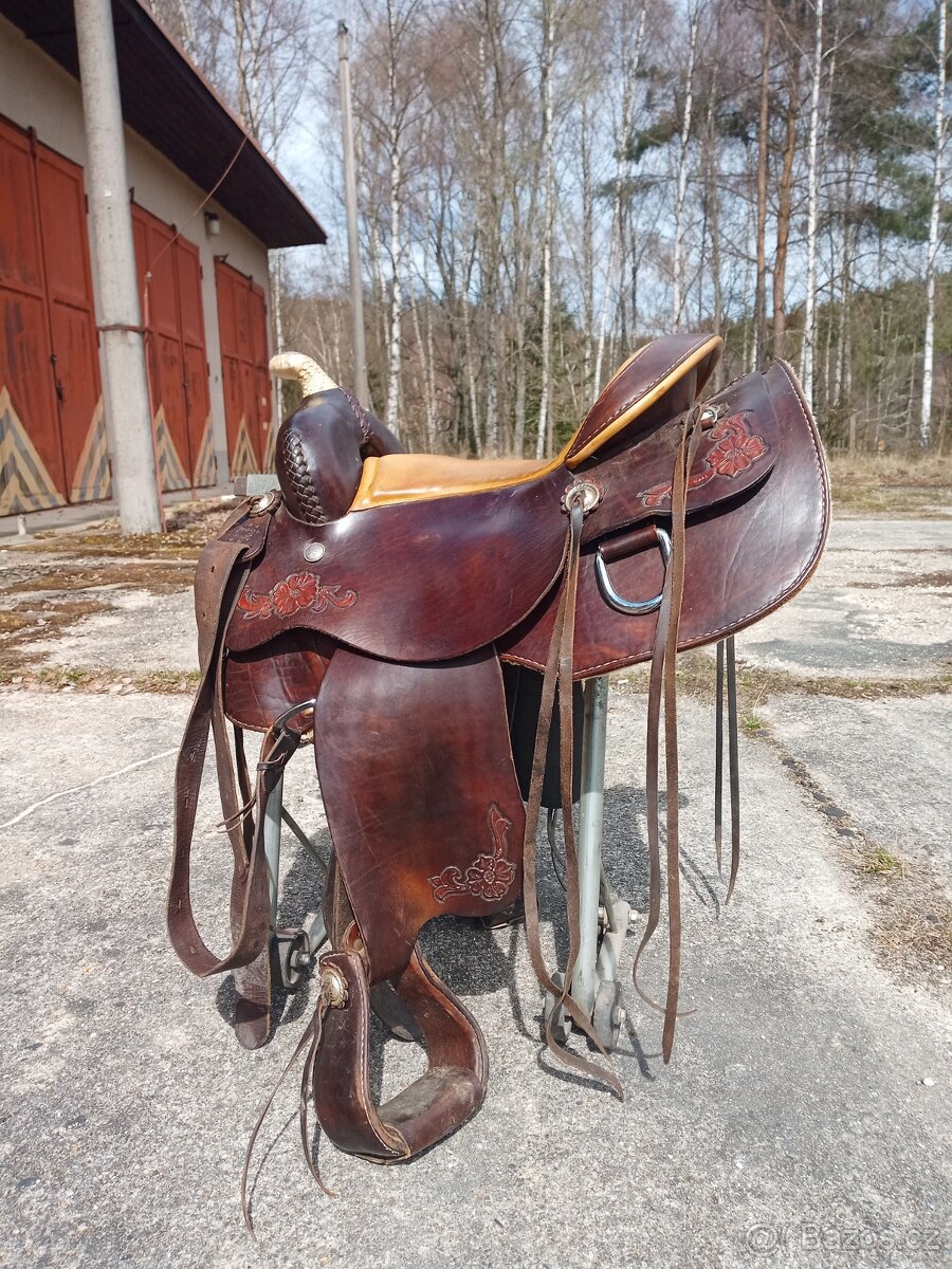Westernové sedlo - 13