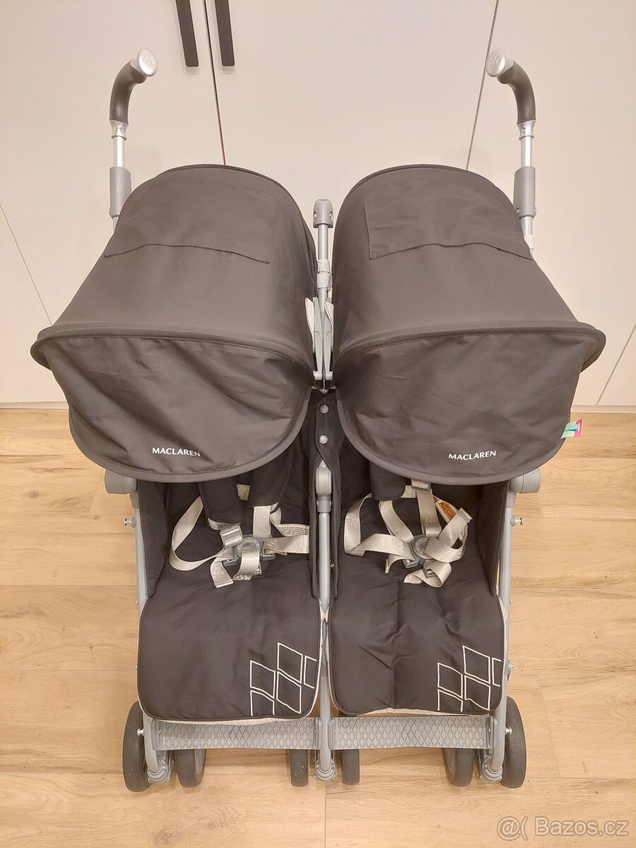 Kočárek golfky pro dvojčata Maclaren Twin Techno - 13