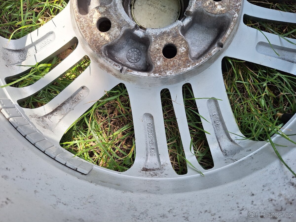 Alu kola Hyundai R16 5x114.3 ET 36 originál - 13