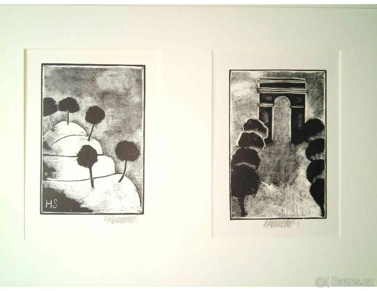 Vladimír Komárek - grafika 1.část - 13