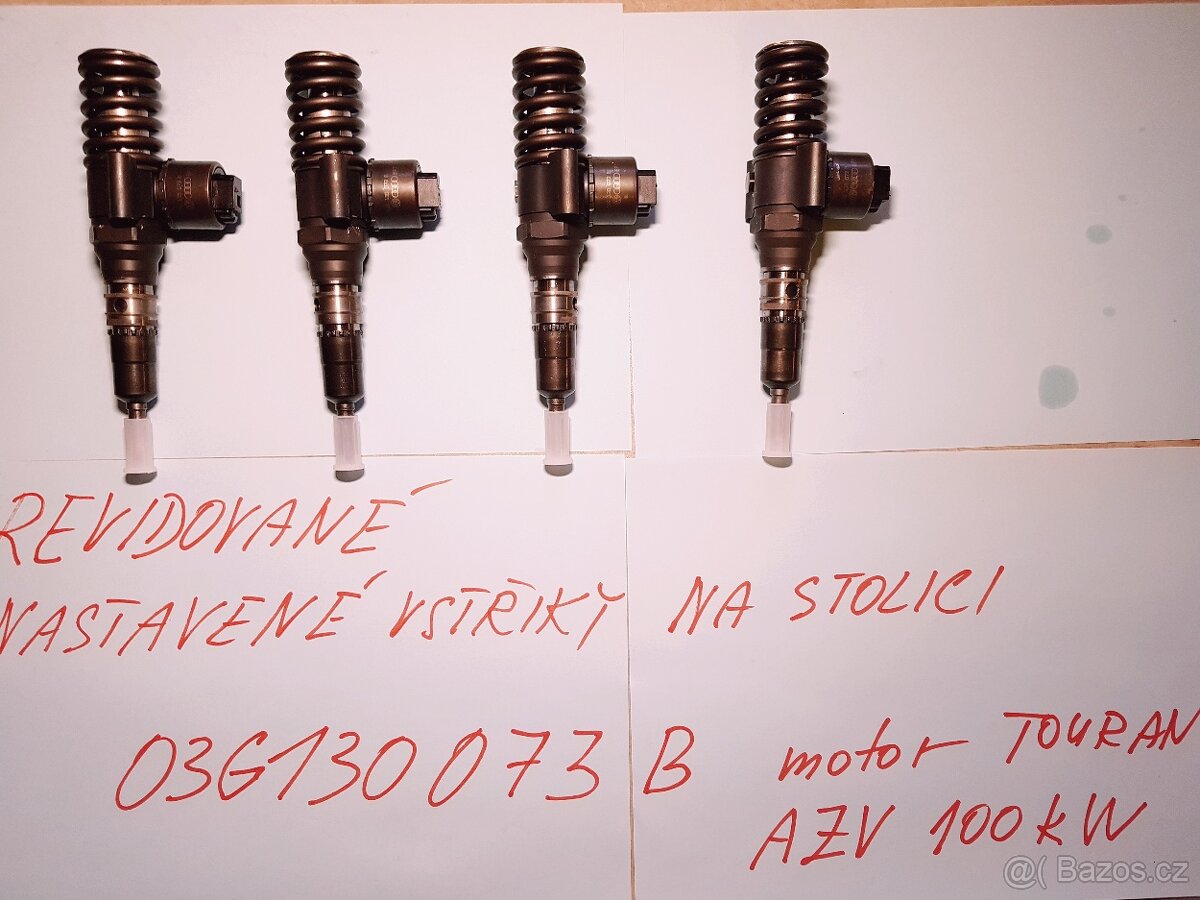 vw škoda vstřiky PD 038130073 PPD 03G130073 07Z130073 - - 13