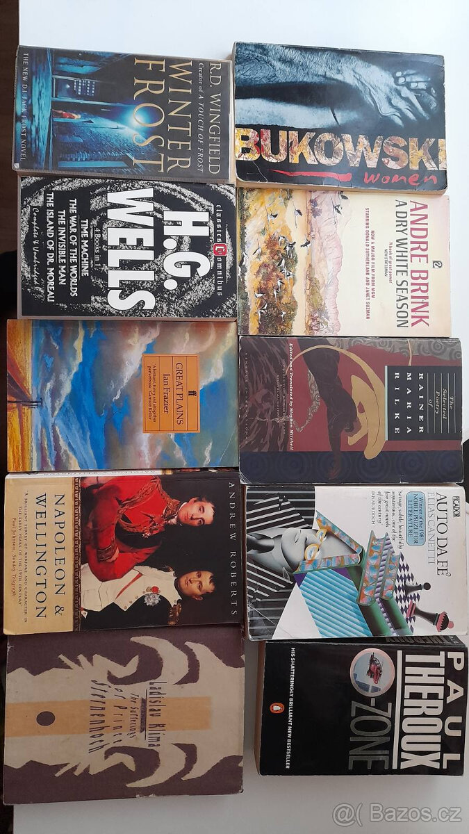 Knihy v anglictine - 13