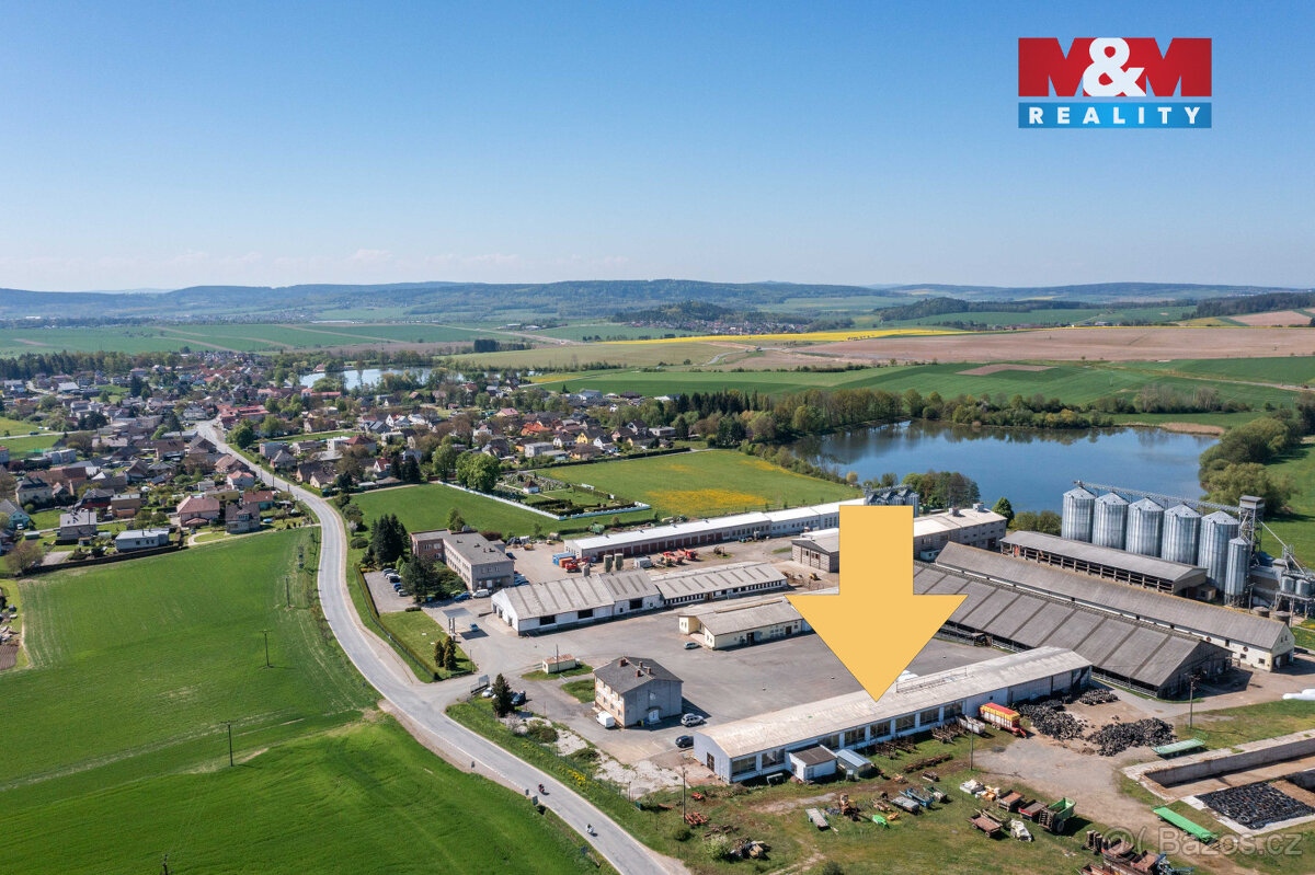 Pronájem skladu, 346 m², Osek - 13