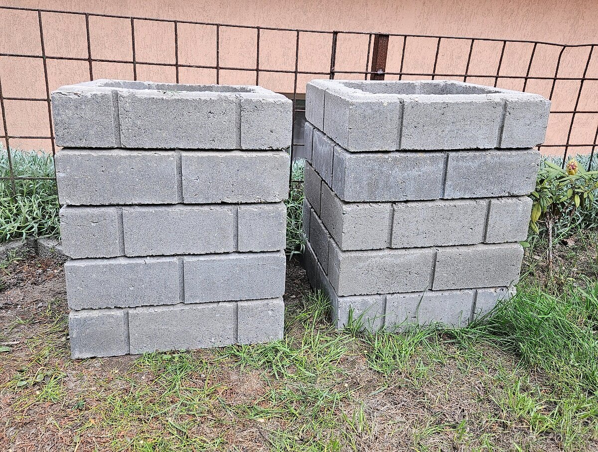 Komínové tvárnice 39x39 cm - 13