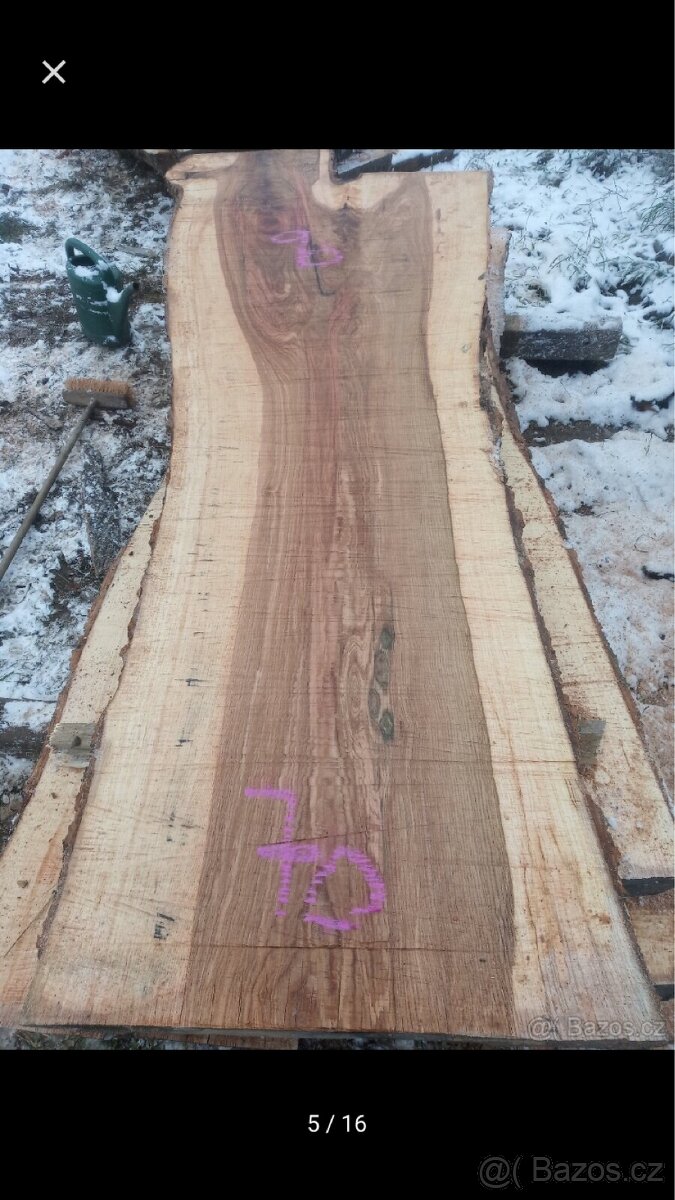 Fošny jasan,modřín ,XXL fošny - 13