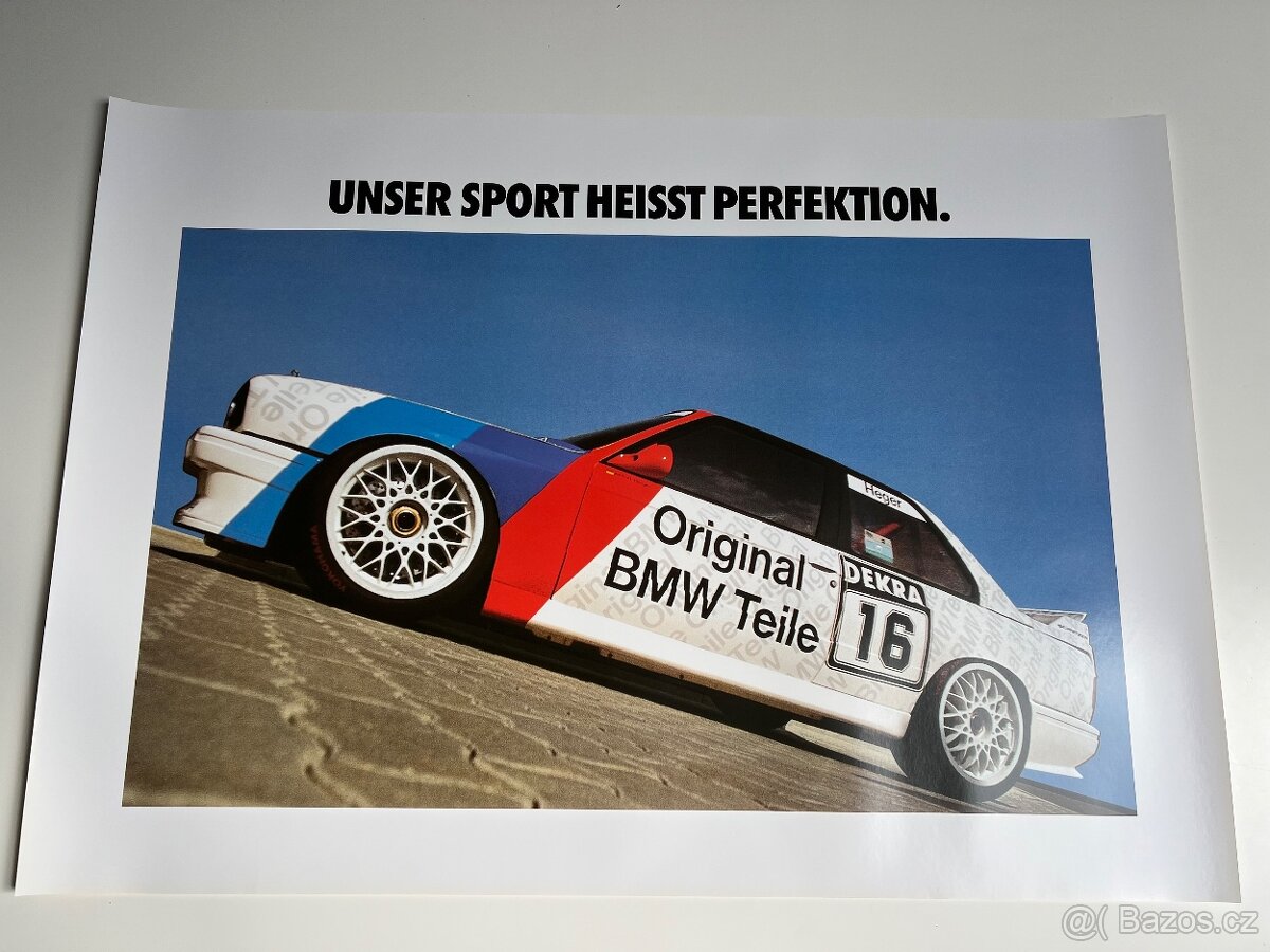 Originál BMW dobové plakáty formát A1 - 13