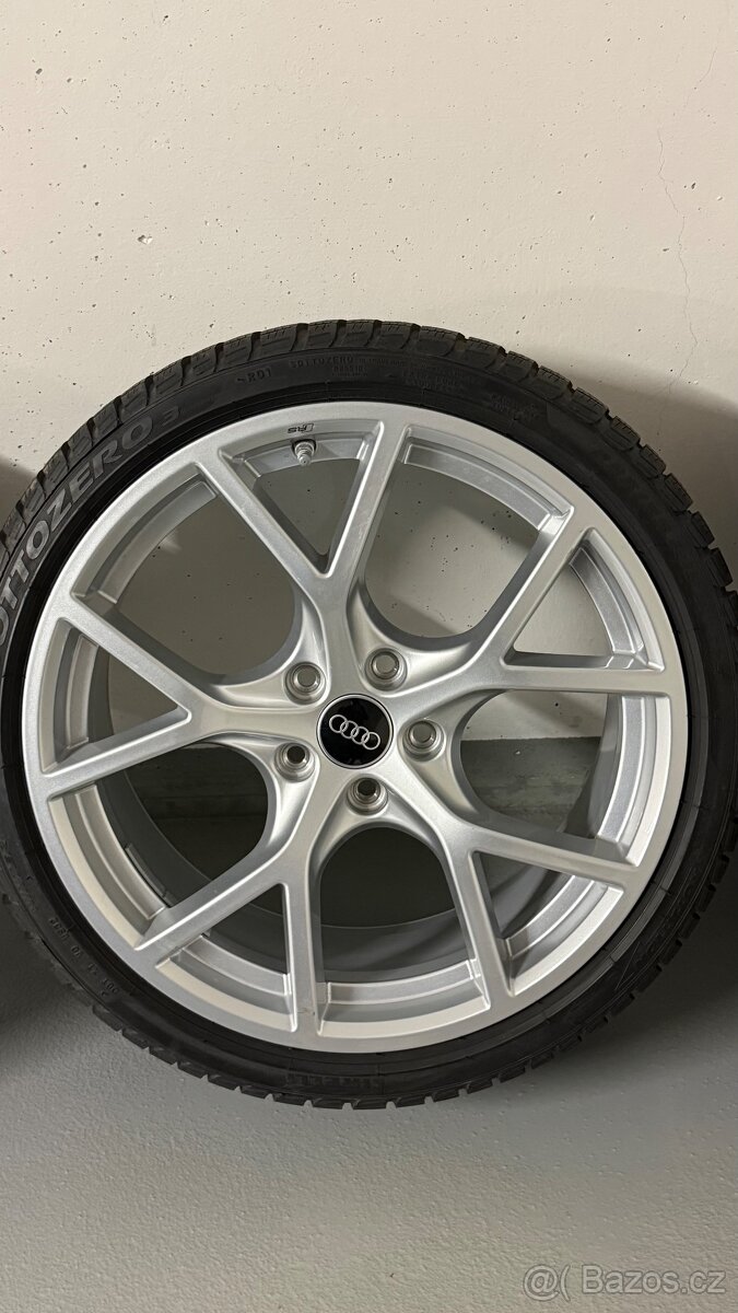 Prodám disky Audi RS3 zimní pneu 5x112 - 13