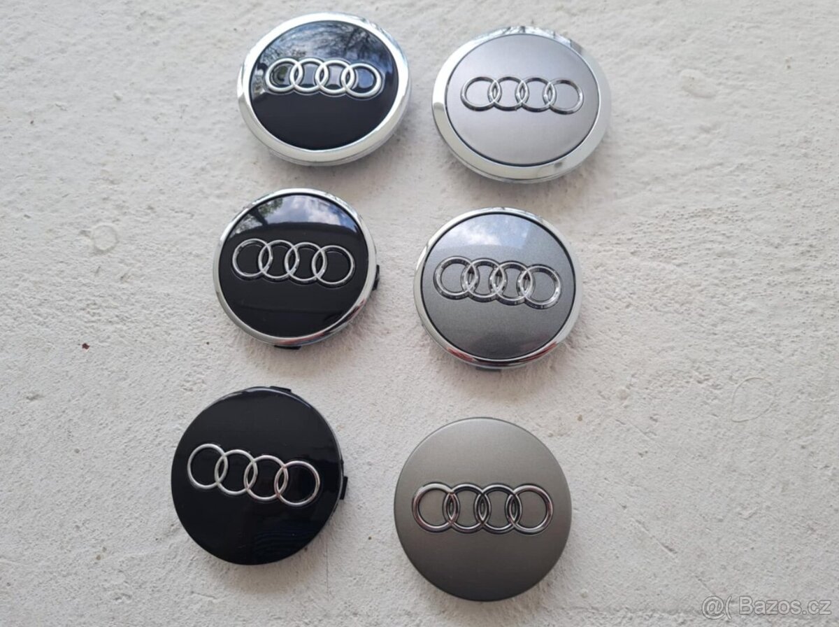Stredové krytky - pukličky kolies AUDI. - 13