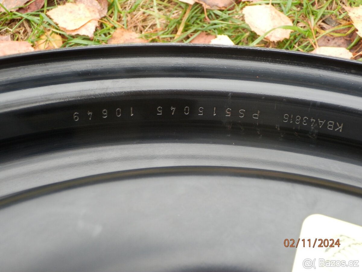 1xOriginál plechový disk na CITROEN C3 15tka Rok 2010 - 13